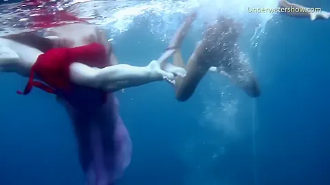 Hot Erotics In The Sea With 3 Girls