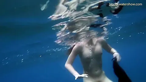 Submerged Hot Babes Underwater