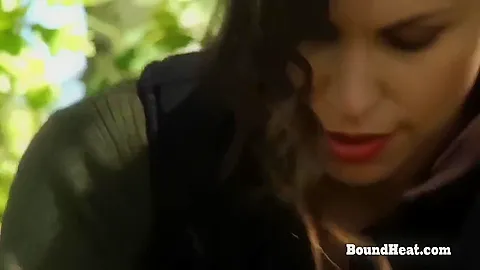 Disappeared On Arrival: Young Blonde Lesbian Girl Caught In The Woods