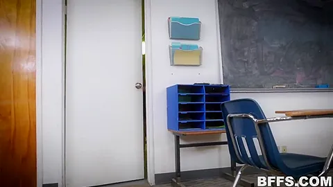 After School Detention Turn To Lesbian Group Sex!