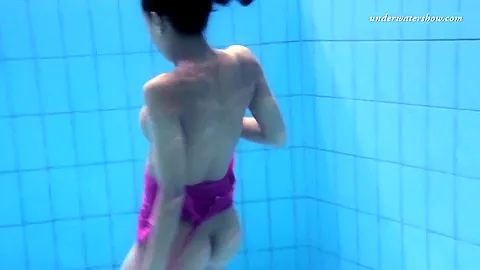 Zlata Oduvanchik Underwater Swimming Babe