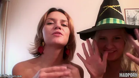 Lesbo Halloween Party - MadPorn