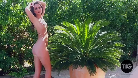 Gina Barett Nude By The Pool
