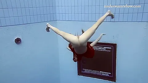 Ala Underwater Slut Swims Naked