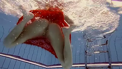 Ala Underwater Slut Swims Naked