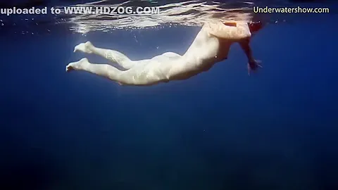 Tenerife Underwater Swimming Hot Ginger