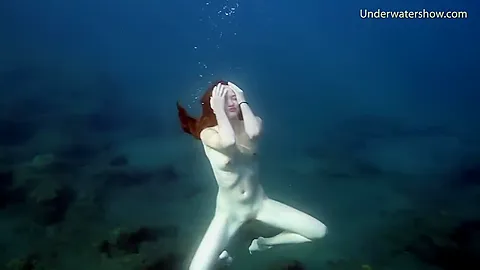 Tenerife Underwater Swimming Hot Ginger