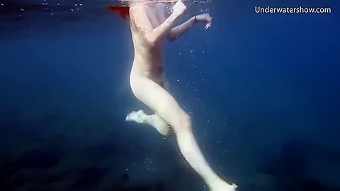 Tenerife Underwater Swimming Hot Ginger