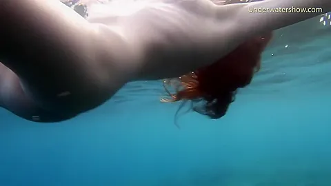 Tenerife Underwater Swimming Hot Ginger