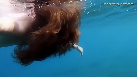Tenerife Underwater Swimming Hot Ginger