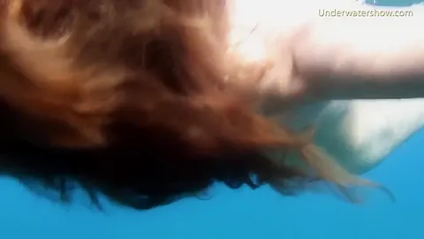 Tenerife Underwater Swimming Hot Ginger