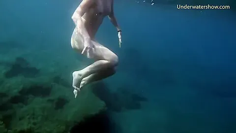 Tenerife Underwater Swimming Hot Ginger