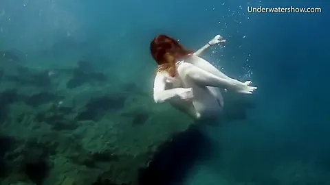 Tenerife Underwater Swimming Hot Ginger