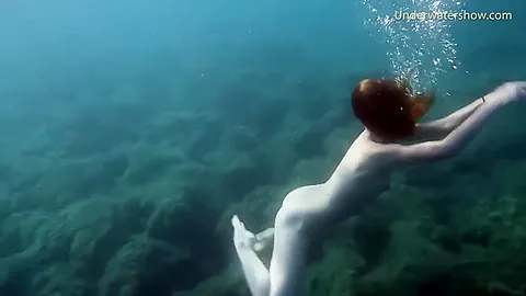Tenerife Underwater Swimming Hot Ginger