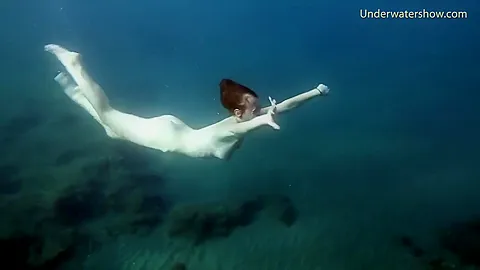 Tenerife Underwater Swimming Hot Ginger