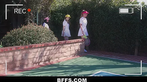 BFFS - Sexy Girls Get Horny For Trainers Big Juicy Cock