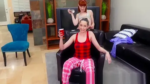 Cock riding redhead teen 18+