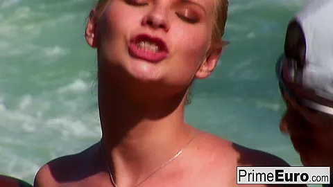 Busty Blonde Tarra Takes A White And A Black Cock - PrimeEuro