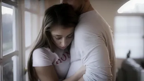Vulnerable stepsister roughly fucked by her stepbrother