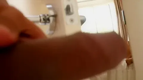 When my stepsister caught me masturbating while spying on her as she was do