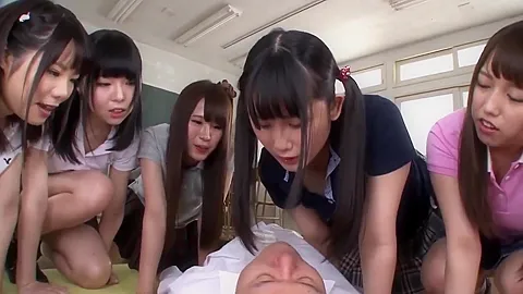 group thigh fetish