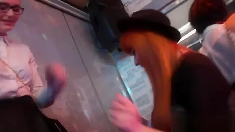Amateur cfnm redhead blow
