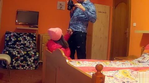 Shame! Vira Gold fuck his cheeky stepsister on backstage