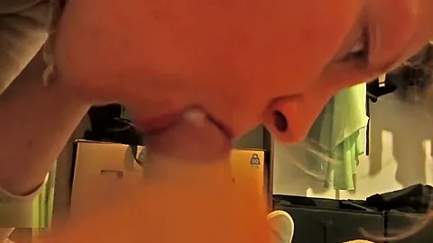 Cumshots & Mouth Full Compilation with Cutie Ginger Russian