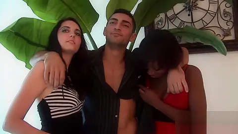 Hardcore orgy session with desirable vixens