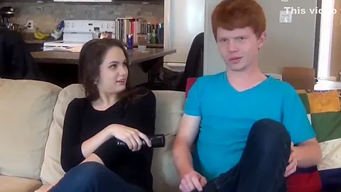 My american stepsis likes when I cum inside her mouth after hot sex