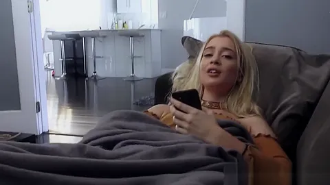 teen 18+ Stepsister Jerks and Rides Big Cock
