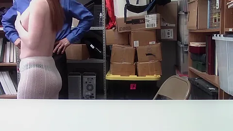 Classy Irish redhead teen 18+ suspect fucked by LP officer