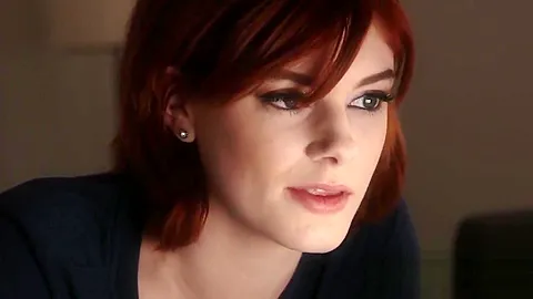 Hot redhead chick gets banged by horny mature man hard and deep in doggystyle