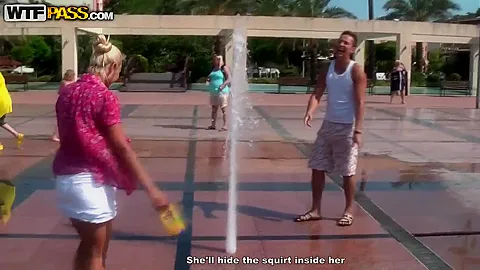 Fellow seducing two amateur chicks to have fuck