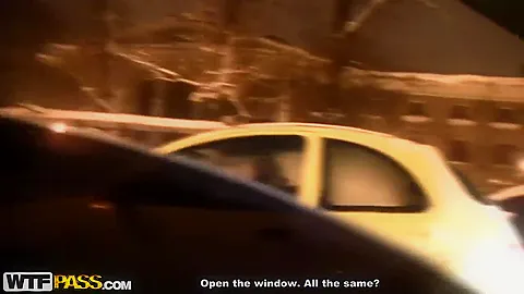 Young and naughty chick Mancy is agreed to suck some dick and get fucked up by it in the car for some cash.