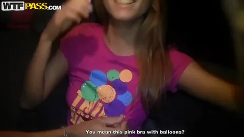 Young and naughty chick Mancy is agreed to suck some dick and get fucked up by it in the car for some cash.