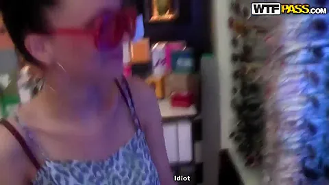 A wild college/club party gets kinda crazy