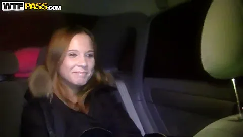 Sexy blonde Mancy has a wonderful car sex