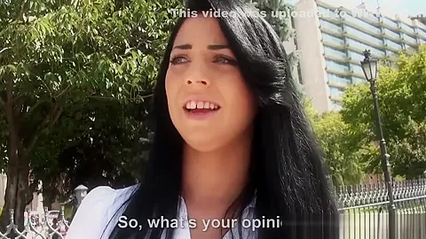Bigboobed amateur eurobabe public cockride