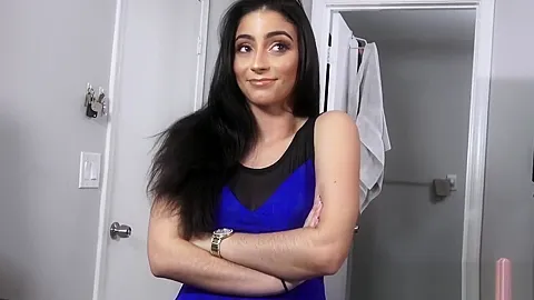 teen 18+ stepsister latina gets pussy pounded