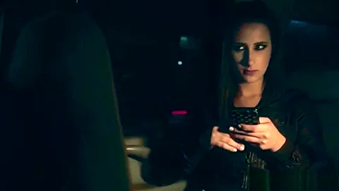 Squirty vixen fucked at the back of a van