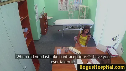 reallife european patient plowed during checkup
