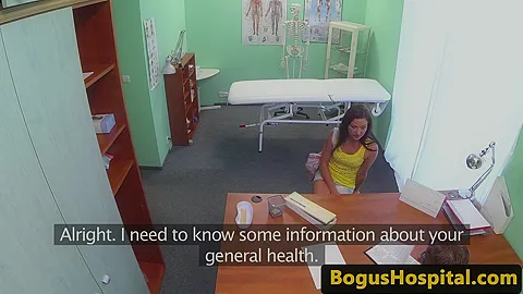 reallife european patient plowed during checkup