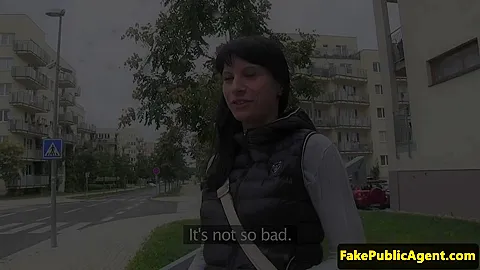 outside banged picked up amateur gets spunked