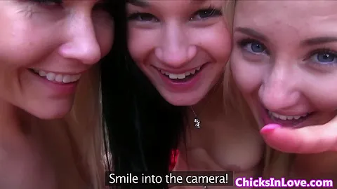outdoor euro amateurs having lesbian fun