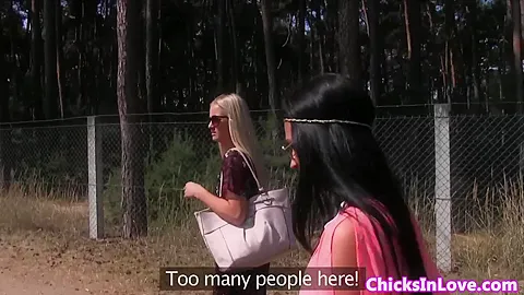 Sappho european sweetie fingerfucking outside