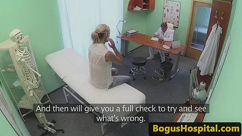 fingerfucked european patient rammed during exam