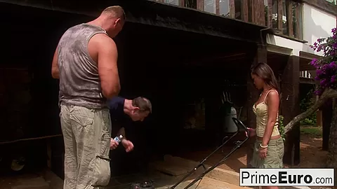 Asian Hottie Jade Gets Double Penetrated Outdoors - PrimeEuro