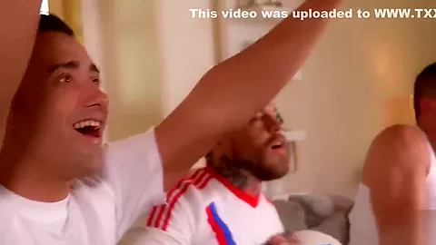 Sexiest ginger slut gangbang ever
