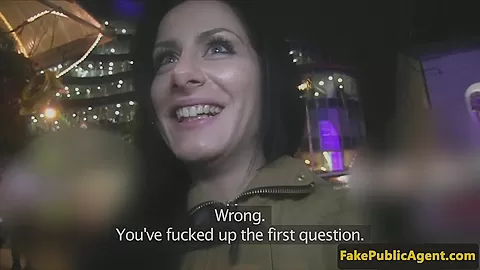 Pickedup european amateur paid for spunk in mouth